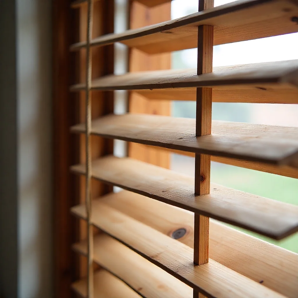 Custom Wooden Venetian Blinds
